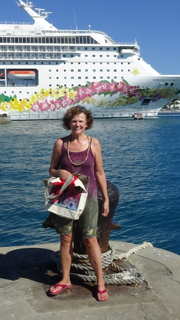 20170121 Susan on a Norwegian Cruise Lines cruise